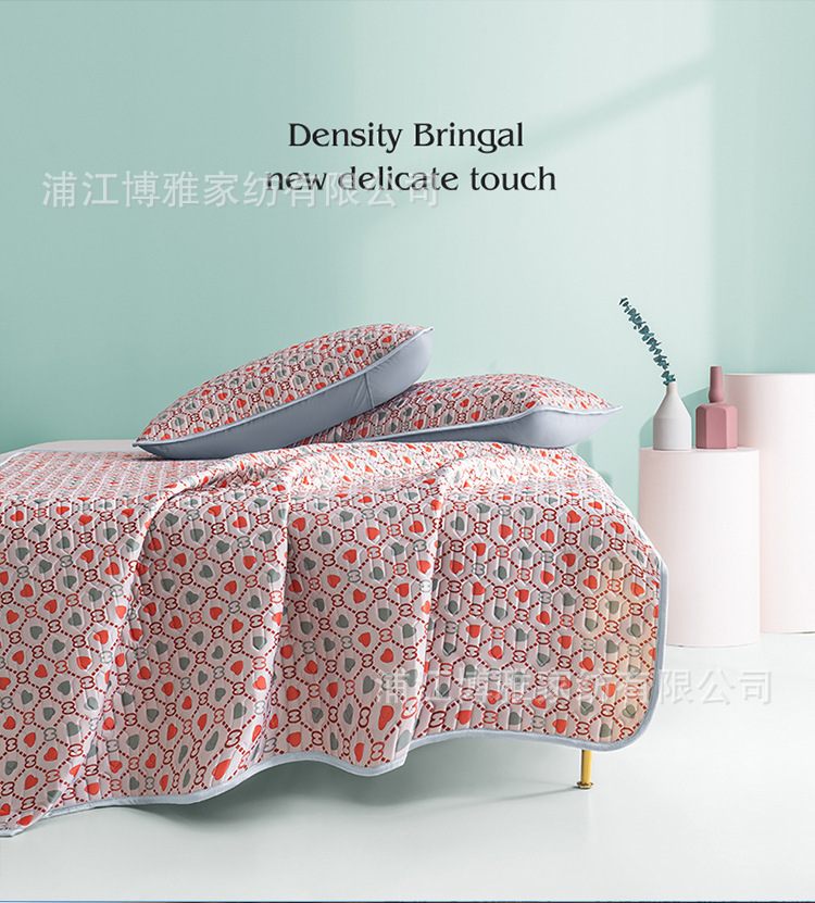 Class A quality baby and maternity grade summer folding mat bed summer cooling pad latex mat three-piece set, machine-washable wholesale pic 21