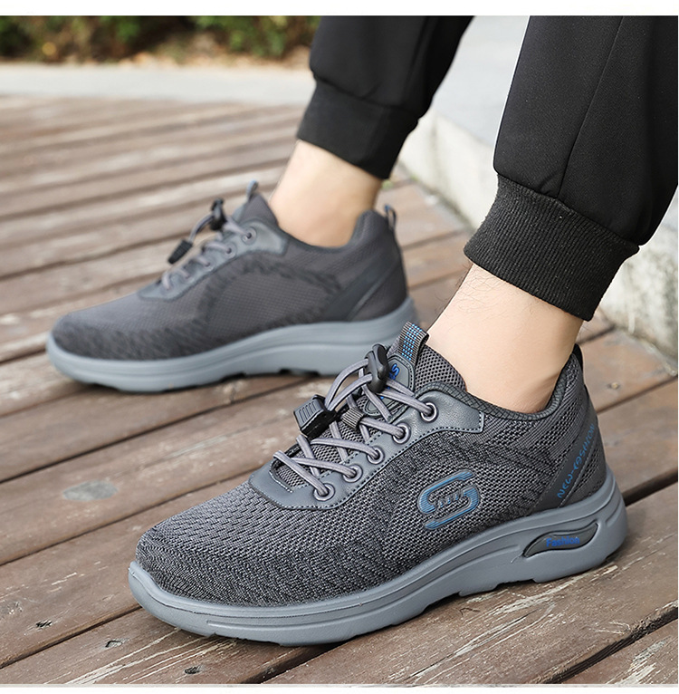 Zuli Senior shoes, anti-slip walking shoes, shoes for middle-aged and elderly mothers, terahertz permanent magnet vibration massage and magnetic therapy shoes pic 53