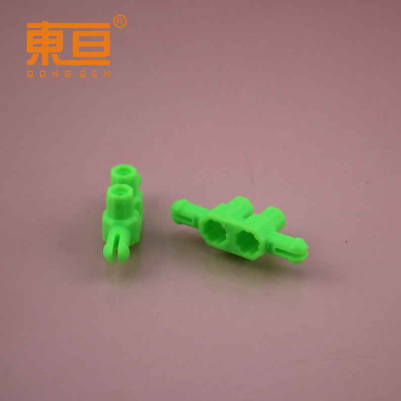 SZSL411015 Green Double-column double-wheel building block accessories Octagonal building Block accessories Technology building Block parts pic 9