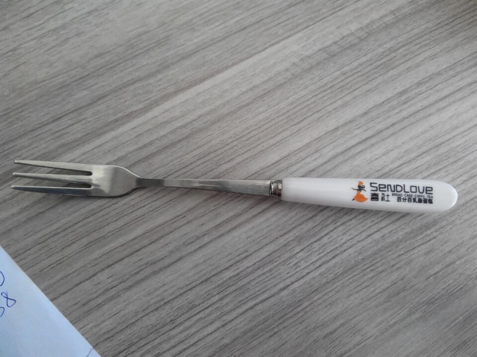 陶瓷柄不锈钢勺子高颜值创意卡通儿童西瓜勺家用咖啡冰淇淋雪糕勺详情28