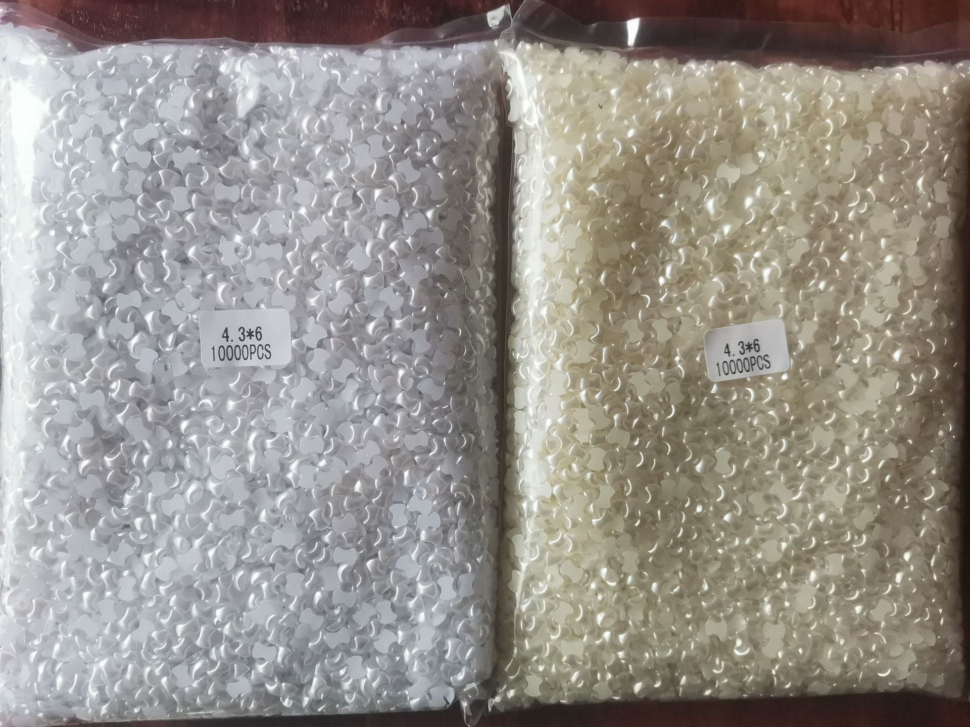 Wholesale of popular nail art accessories: Jelly mini ab color Moon resin flat bottom colorful irregular-shaped diamond nail art diamond pic 13