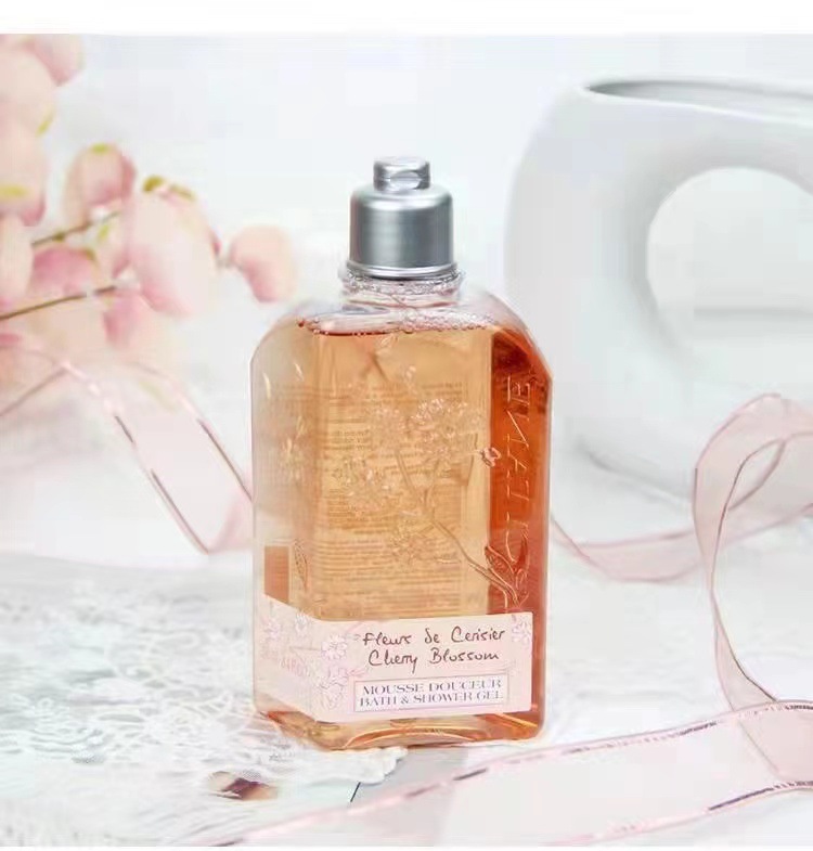 French Oushu Sakura Body Lotion, 250g Body Wash, Long-lasting Sweet Fragrance Gel, Hydrating and moisturizing pic 7