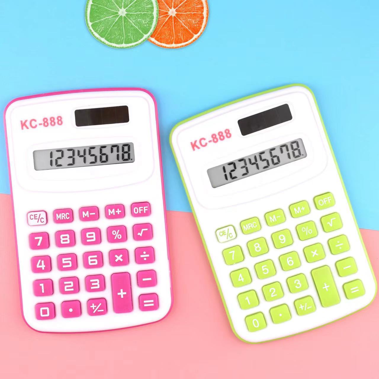 High-appearance-level creative financial office student arithmetic computer, cute cat paw cartoon portable calculator pic 2
