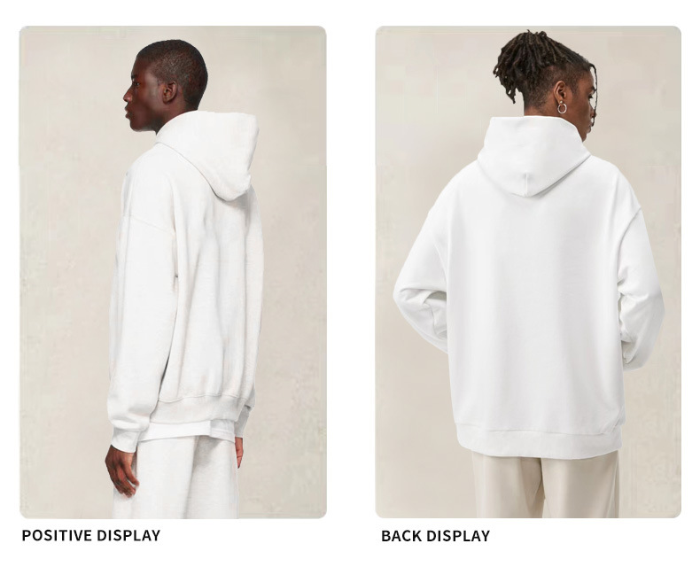 2023新品fog秋冬季加绒加厚380g连帽纯色多色卫衣欧美潮牌连帽衫详情20