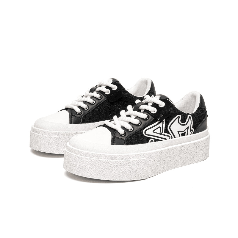 厚底帆布鞋女鞋2024秋夏季新款学生休闲小白鞋百搭轻便舒适板鞋女详情4