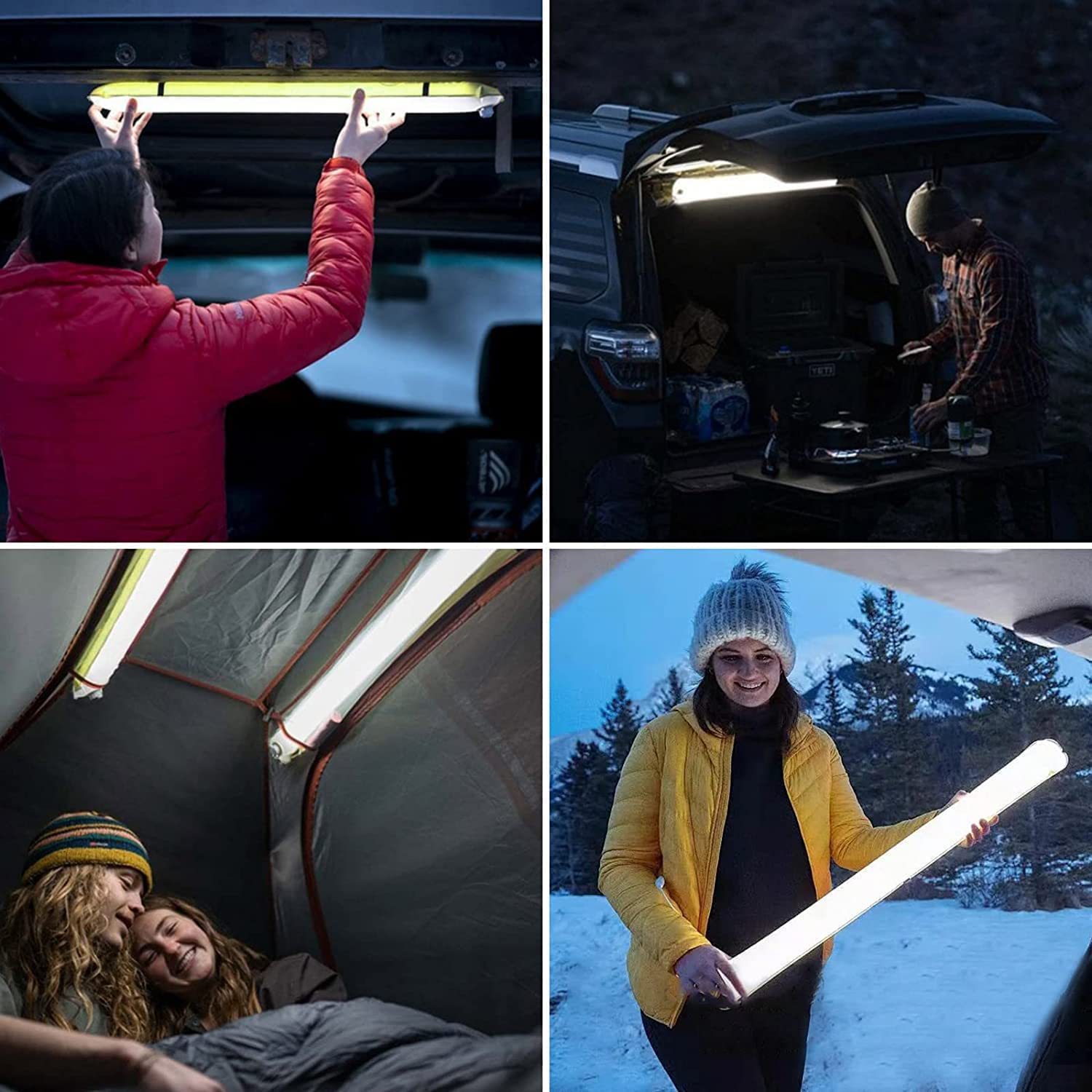 ZTARX patented outdoor folding inflatable camping lamp, solar inflatable lamp, waterproof magnetic suction column, supplementary light rod lamp pic 22