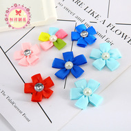 金边纱带康乃馨立体手工花朵 diy饰品配件头饰服装辅料胸花定zuo详情10