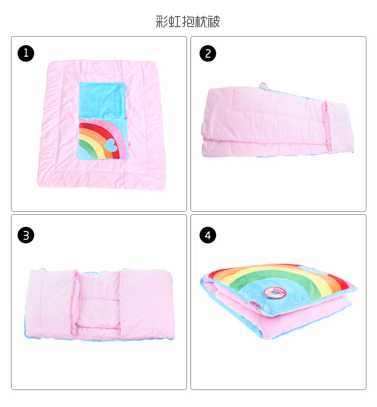 In-stock stock of plush pillows, cartoon Big white embroidered dual-purpose plush pillows, suitable for various uses in cars and offices, plush blankets pic 23