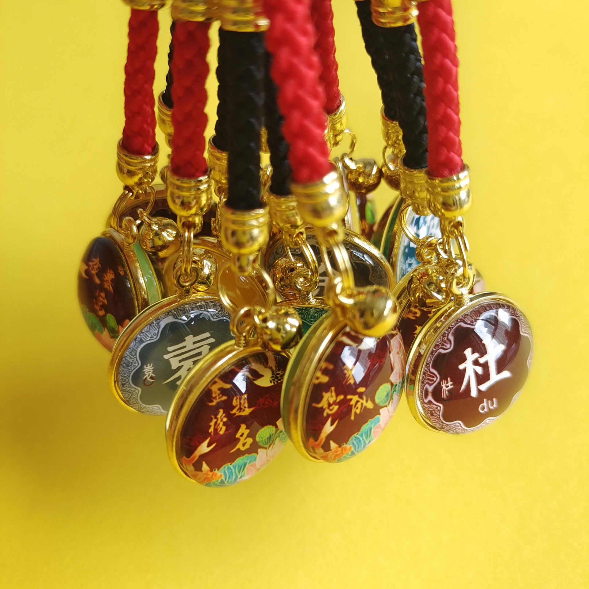 Surnames, Hundred family surnames, pendants, auspicious words, keychains, pendants, mobile phone accessories, pendants, souvenirs for tourist attractions pic 3