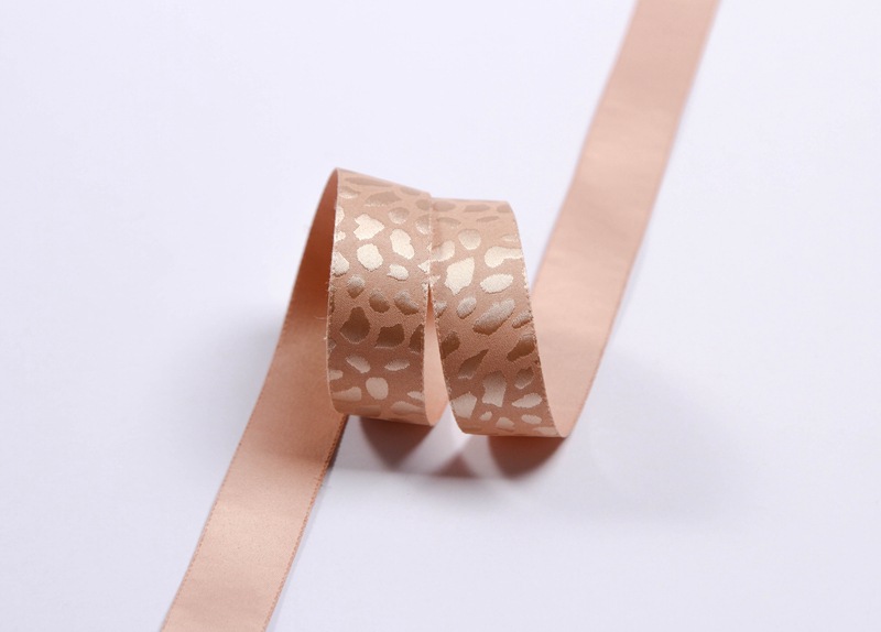 Korean version leopard print embroidered jacquard webbing diy bow hair accessory gift floral packaging pet brooch chest strap pic 18