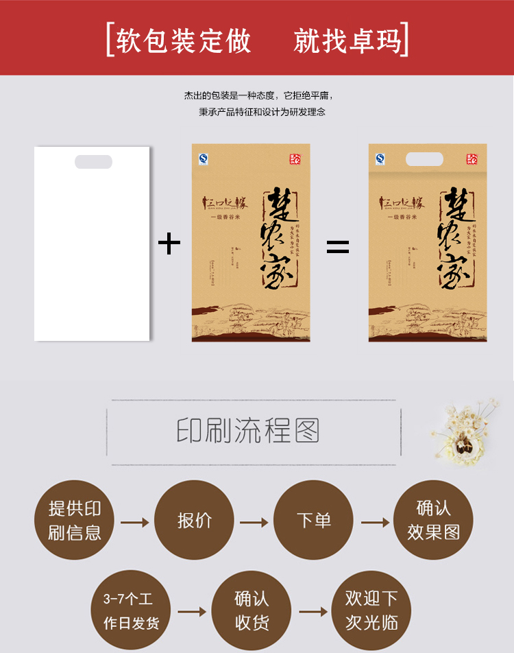 大米袋子包装袋高端食品真空自封袋5kg10/20斤塑料编织袋详情11