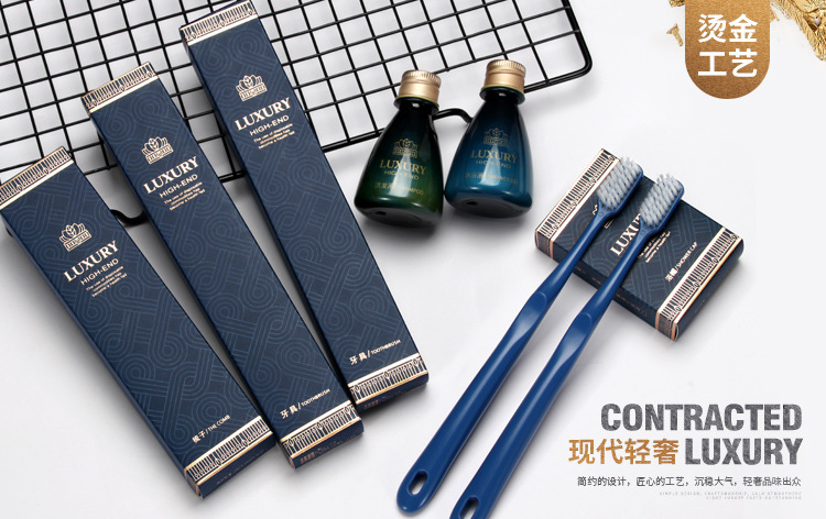 一次性牙刷带牙膏套装酒店专用牙具家用待客宾馆民宿洗漱客房用品详情1
