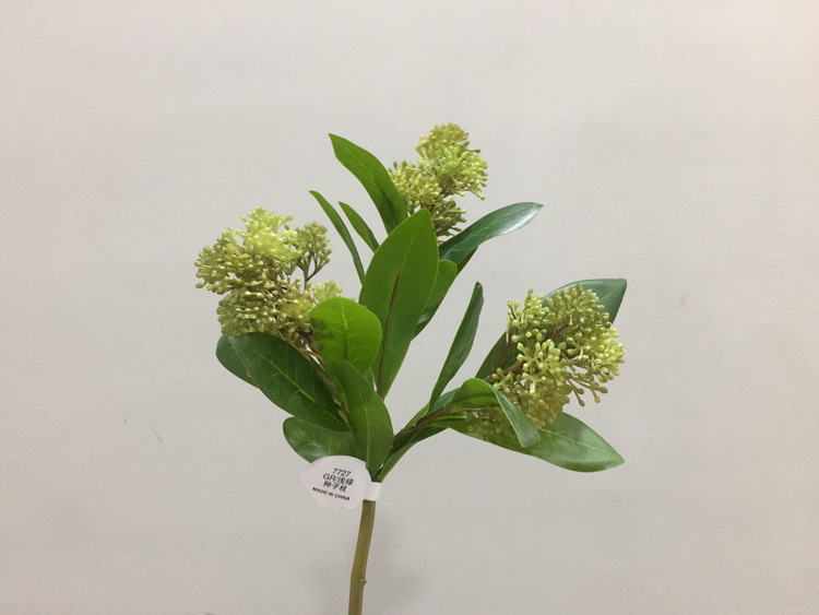 Dongli Flower Industry Factory offers direct sales and wholesale of indoor artificial green plants, home artificial flowers, cloves, bean branches, soft gum fruits, seeds and branches pic 14