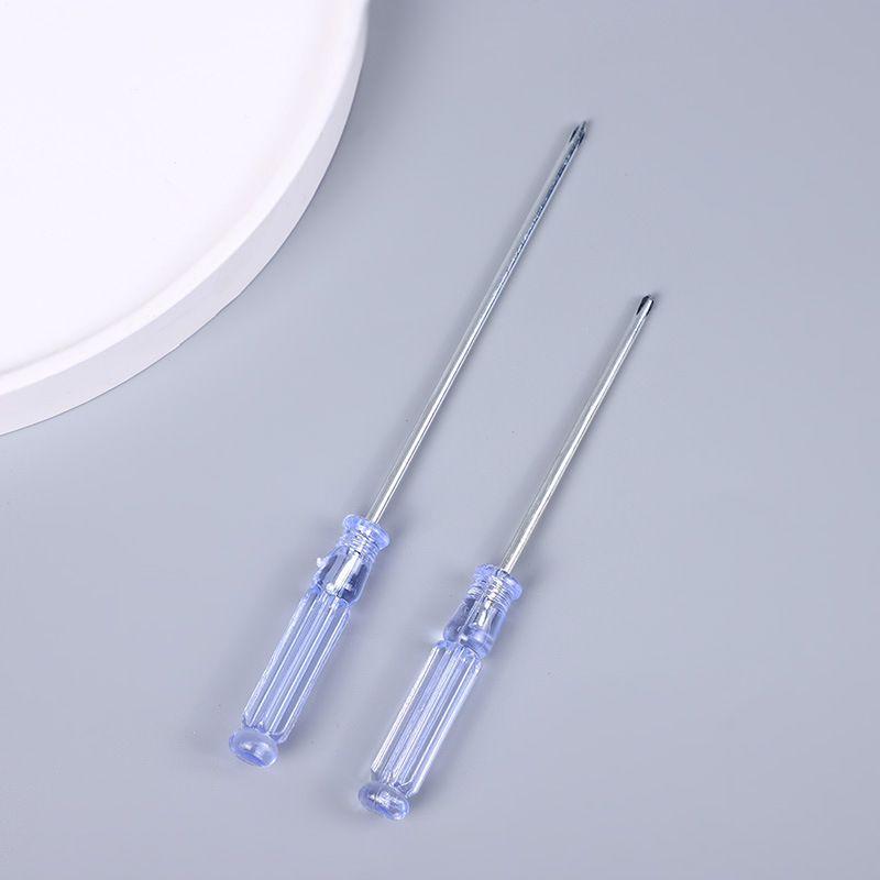 Factory direct sales of crystal handle screwdrivers of various sizes, cross-head screwdrivers, hardware and general merchandise wholesale pic 4