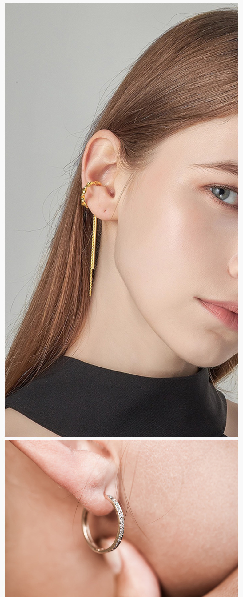 亚马逊电商手表首饰品项链耳环白底模特场景图片视频拍照摄影服务详情8