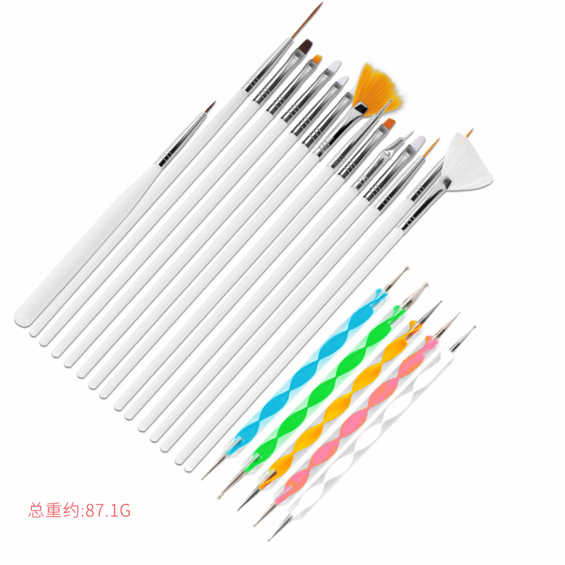 Hot-selling nail tool sets: nail lamp, grinding machine, nail file, painting pen, nail set shanilak pic 20