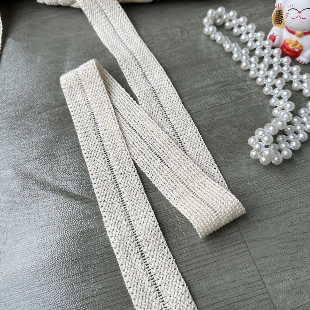 工厂直销现货2.0cm花边辅料涤棉包边衣服衣襟领口袖口裙摆围边详情15