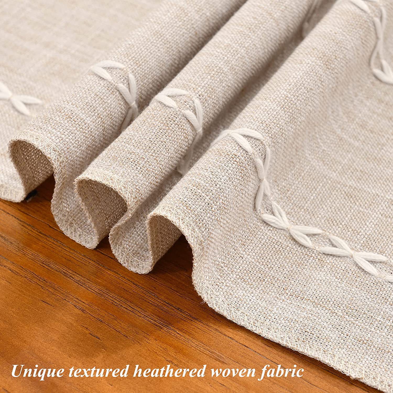 New cross-border Amazon handcrafted table flag, hollowed-out American country white tablecloth, dressing table scarf factory wholesale pic 43