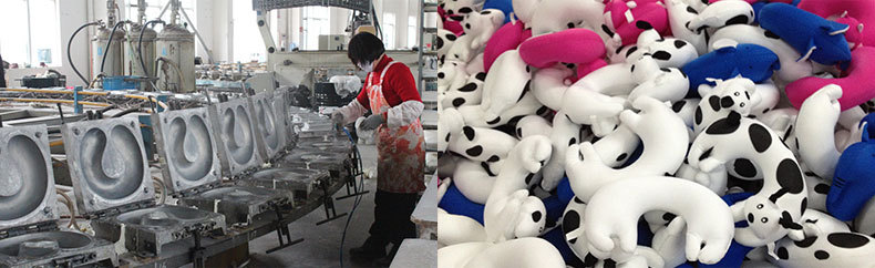 Foam particle solid-color U-shaped pillow, airplane travel pillow, solid-color U-shaped neck pillow, single-color nap neck pillow customization pic 14