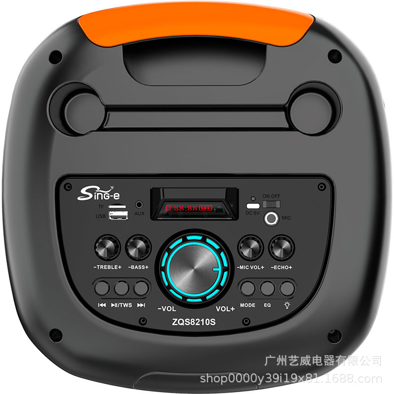 蓝牙音箱双8寸喇叭蓝牙音箱户外无线蓝牙便携音响厂家  ZQS8210S详情4
