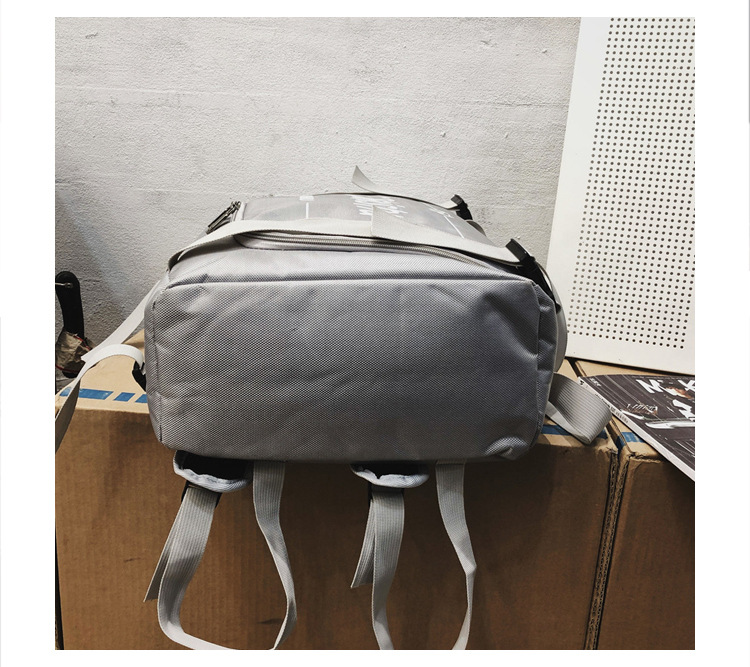 2024春季潮流韩版学生书包多功能时尚健身包户外旅行单肩手提背包详情17
