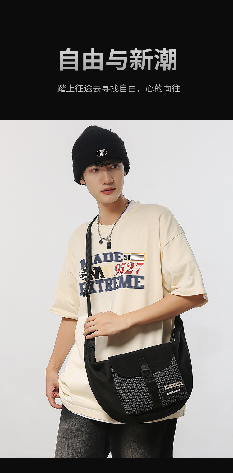 WEPOWER新款饺子包 男女通用时尚单肩包 轻便户外大容量斜挎包 百搭潮流其他分类详情10