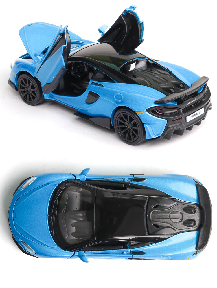 (коробки) имитация 1-32 mclaren 600LT с акустическим светом открывает двери для детских спортивных автомобилей pic 13