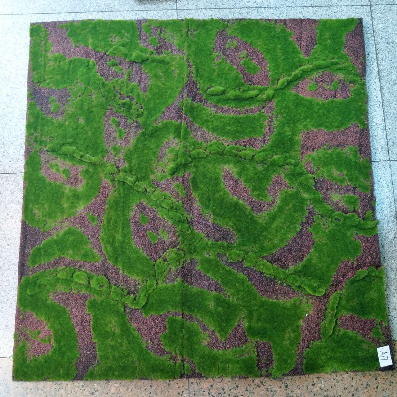 Artificial plant wall, moss skin, plant wall, grass decoration, indoor window display decoration, DIY trendy decoration, lawn pic 7