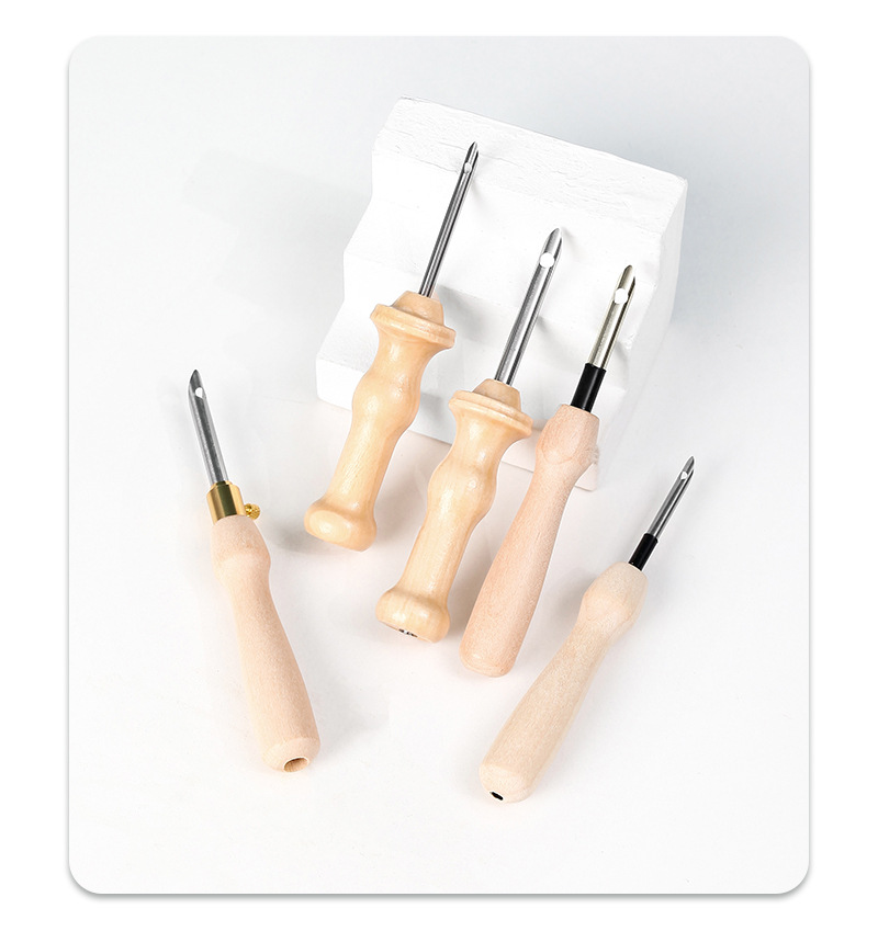 小号50#35#简易元木柄戳笔tufting工具配件俄罗斯戳戳绣戳针批发详情17