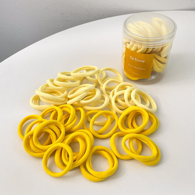 National trend series hair ties, colorful high-elasticity candy-colored rubber bands, hair bands, hair accessories pic 13