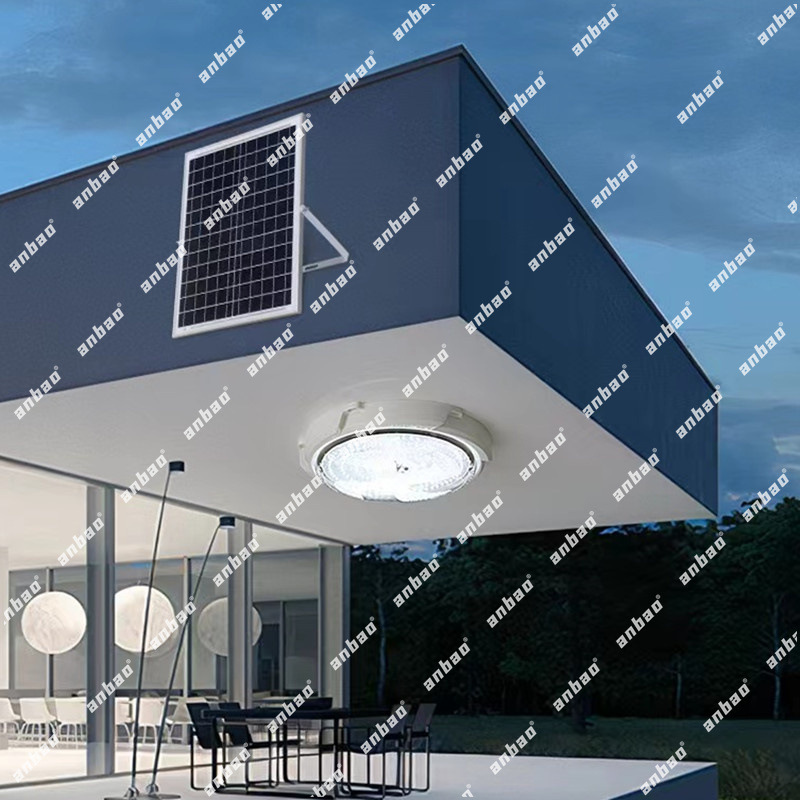 Cross-border solar indoor ceiling lamps, household ceiling lamps, balcony high-power corridor and courtyard energy-saving lamps pic 2
