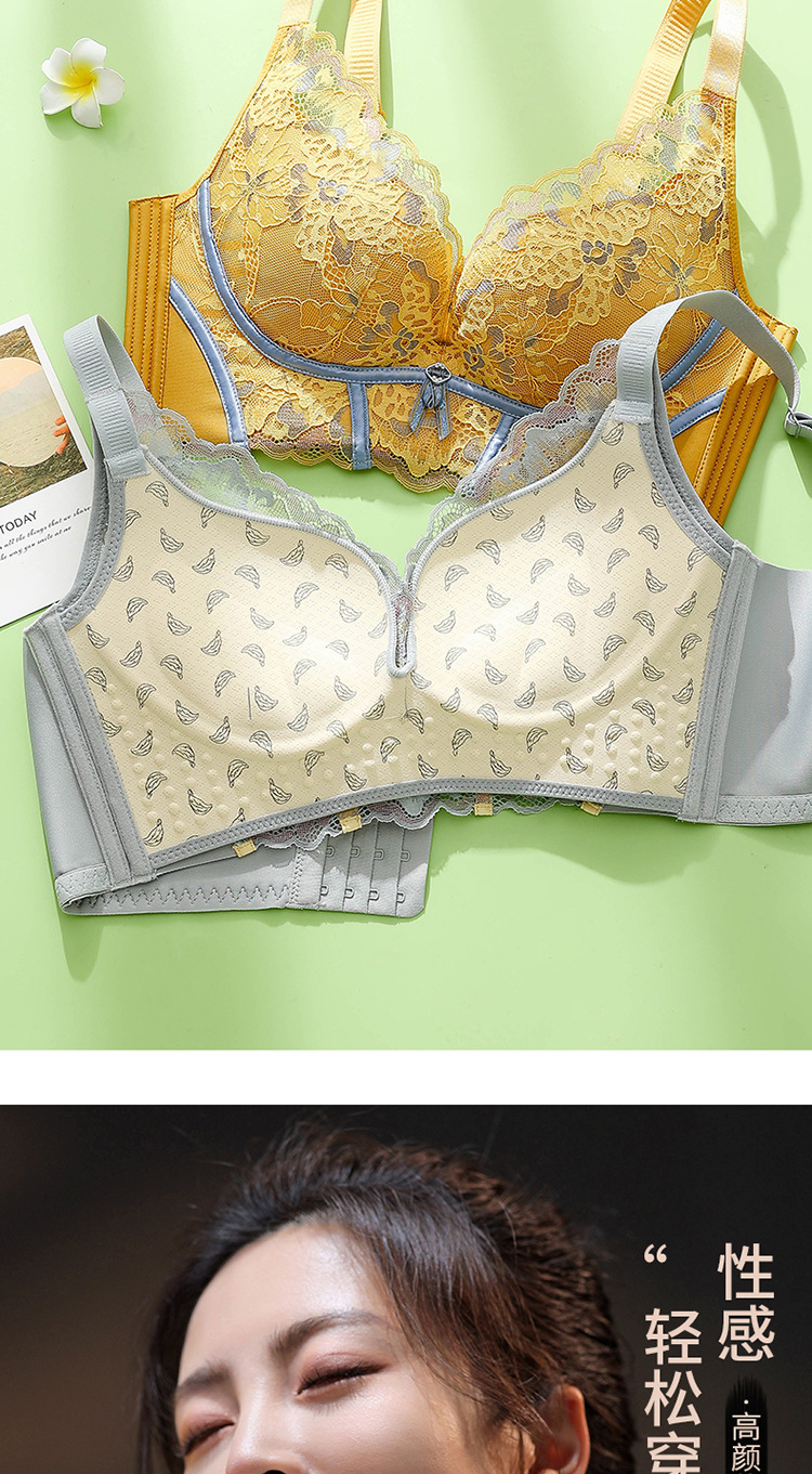 院线调整型内衣女小胸聚拢收副乳防下垂高侧边文胸无钢圈聚拢文胸详情15