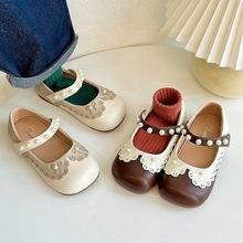 女童公主鞋皮鞋春秋儿童单鞋软底英伦风黑色学生童鞋小女孩乐福鞋详情19