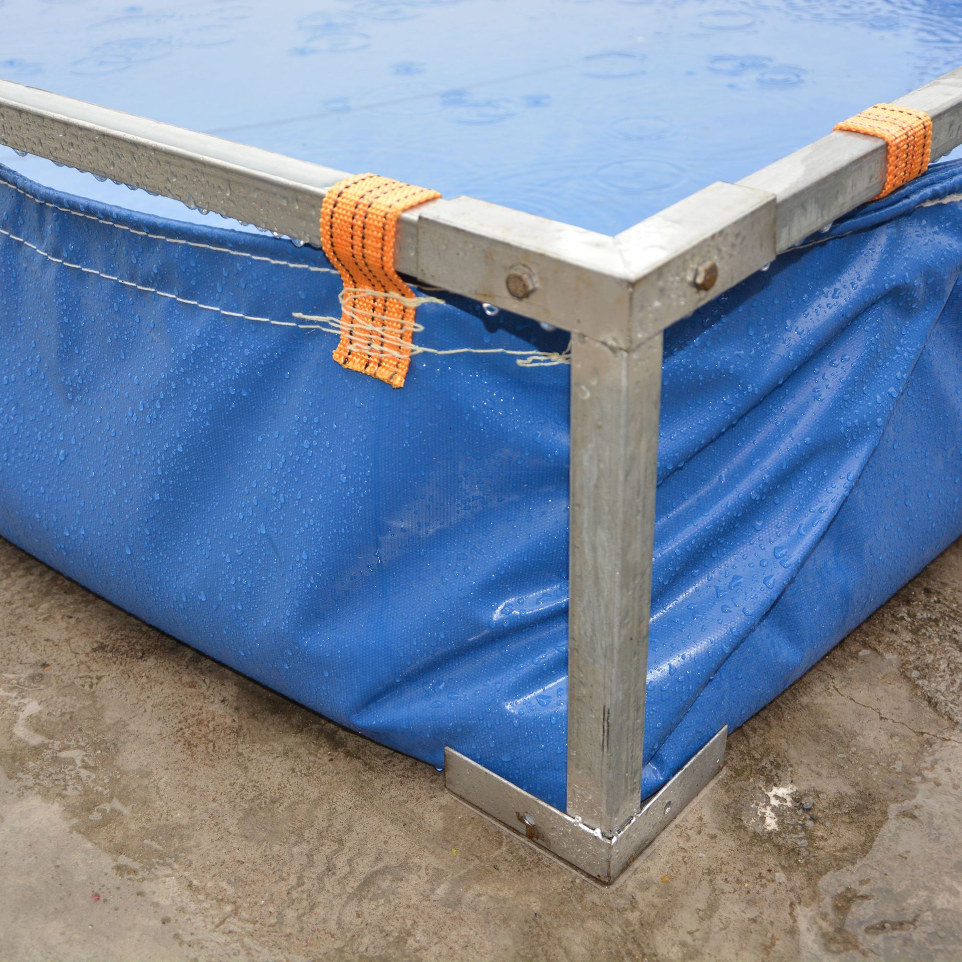 Metal frame spliced water pool, small technological production, model aircraft and model ship competition water pool, assembly water pool, model aircraft water pool pic 10