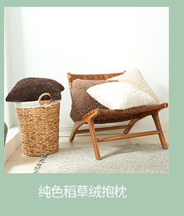 沙发靠枕靠垫抱枕PP棉内芯正方形无纺布磨毛布沙发枕芯厂家供应详情11