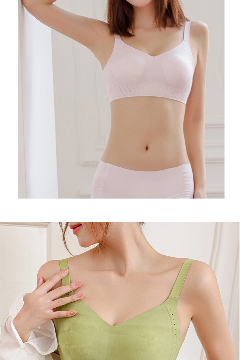 无痕内衣女兔耳朵无钢圈薄款软支撑收副乳防下垂大胸显小胸文胸罩详情24