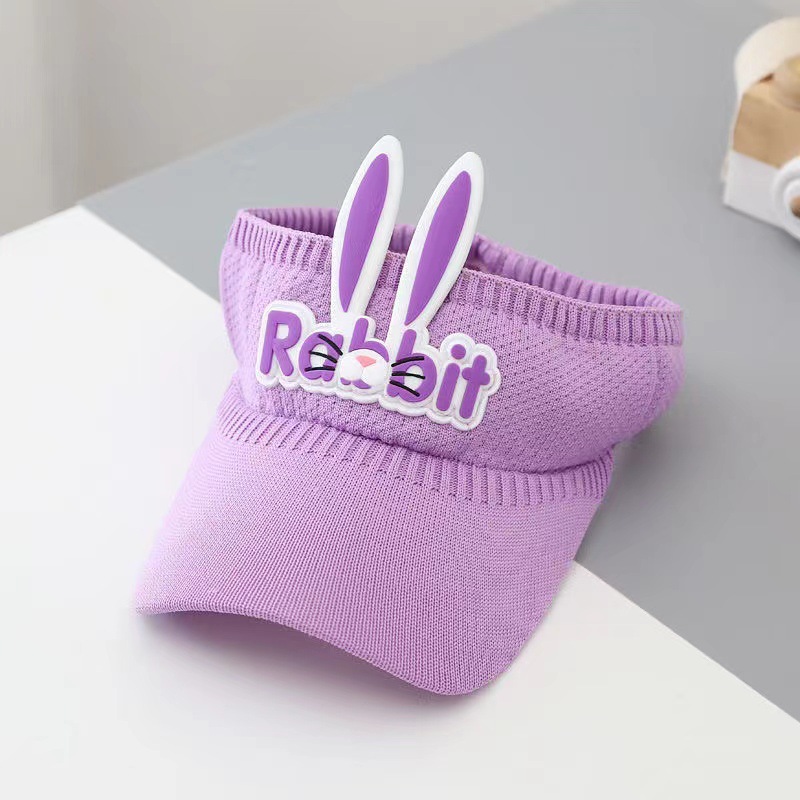 儿童防晒帽夏季鸭舌遮阳帽空顶帽男女童防紫外线防晒详情11