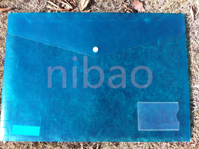 Koni plastic snap A3 file bag, transparent picture magazine collection bag, engineering drawing holder, name-inserting folder 6618 pic 61