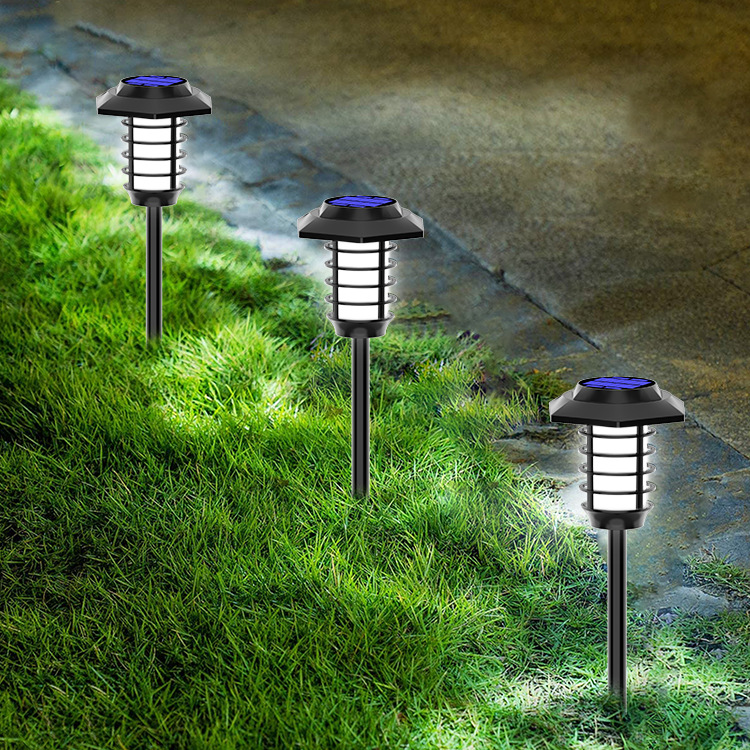 New solar flame lamp, courtyard outdoor waterproof landscape lighting torch lamp, garden lawn lamp pic 10