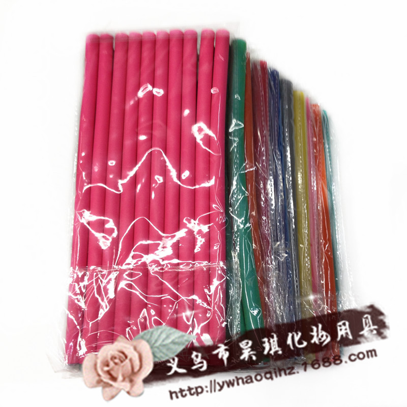 美发造型盘发女童卷发工具多功能魔法卷发棒不伤发橡胶棒详情56