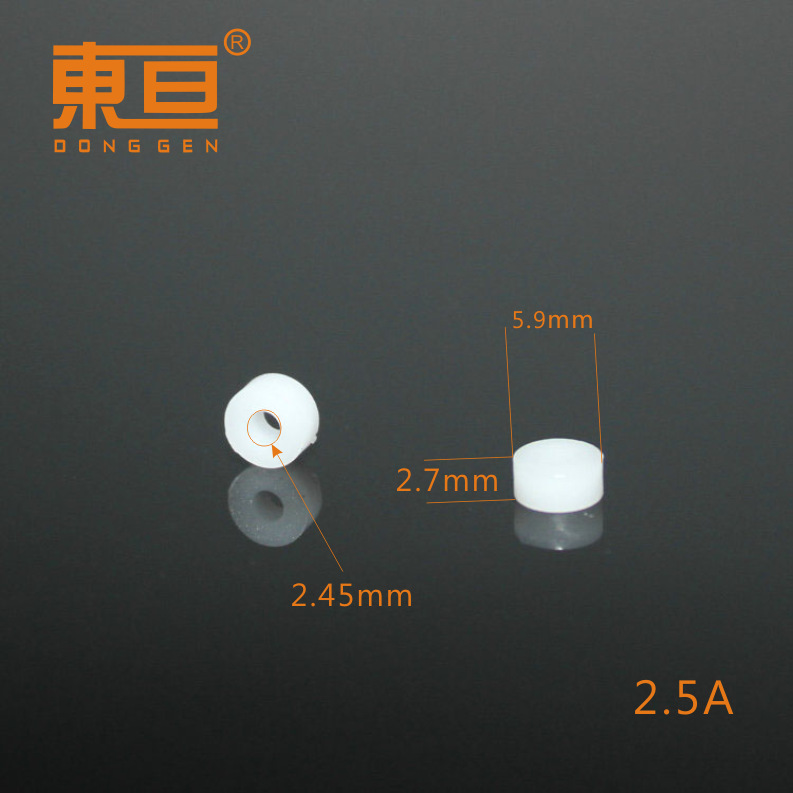 2.5A bushing, plastic bushing, toy accessories, technological building block parts, height 2.7mm and clutch one pic 8