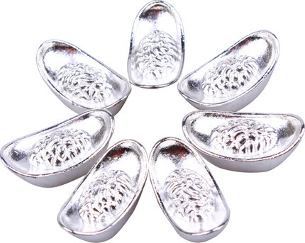 Exquisite gold and silver ingots for attracting wealth and treasures, home handicrafts, ornaments and gifts pic 1