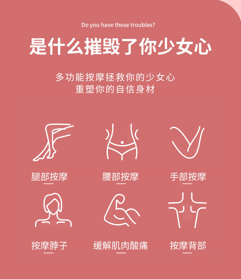 开肩美背二轮瑜伽环普拉提环腿部腰部颈部按摩器瘦大小腿瘦身健身详情2