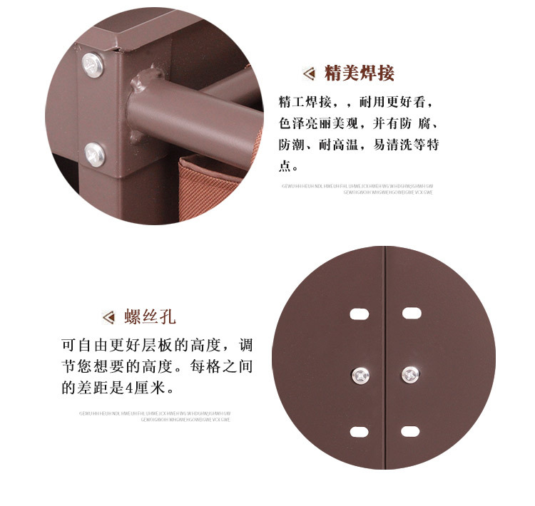 Customized single-sided room trolleys, hotel service trolleys, hotel room trolleys, cleaning work hand carts and linen trolleys pic 12