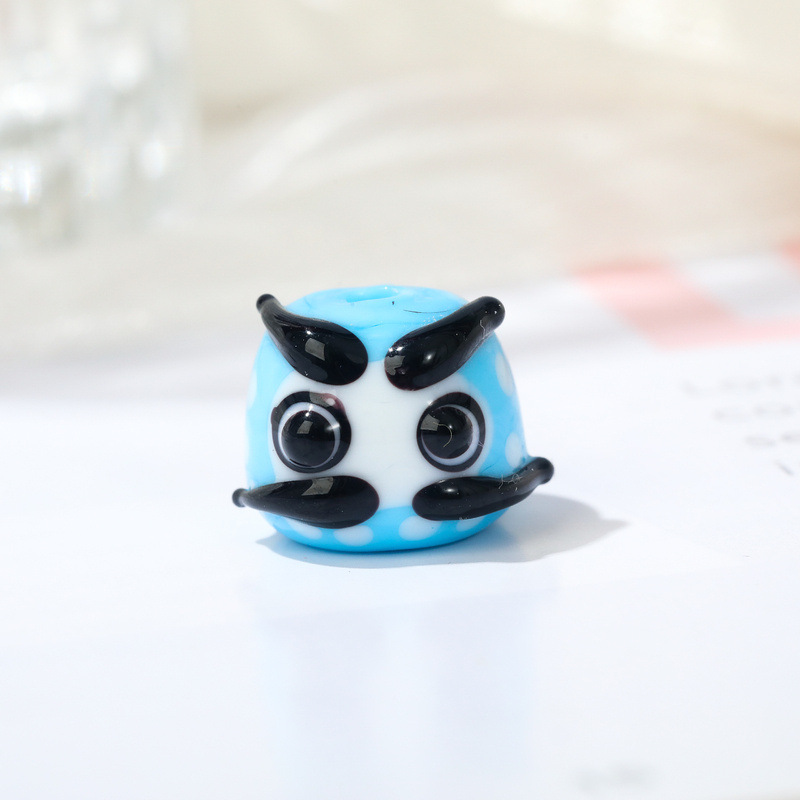 晗钰缘 新款卡通达摩琉璃直孔手串散珠DIY手链串珠饰品配件材料详情7