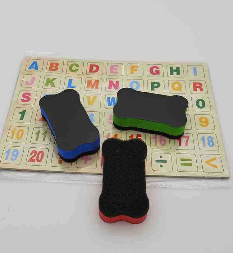 黑板擦儿童画板白板小板擦磁性EVA海绵擦白板笔擦详情4