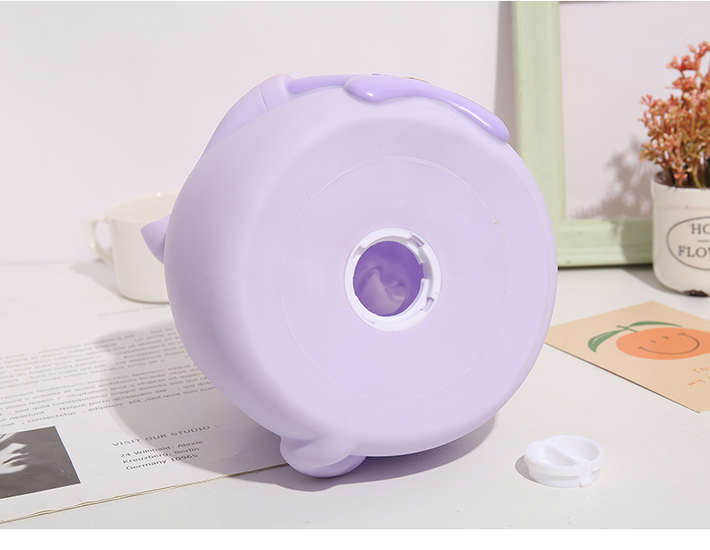 新款星星独角兽存钱罐搪胶只进不出储蓄罐居家装饰摆件儿童礼物详情11