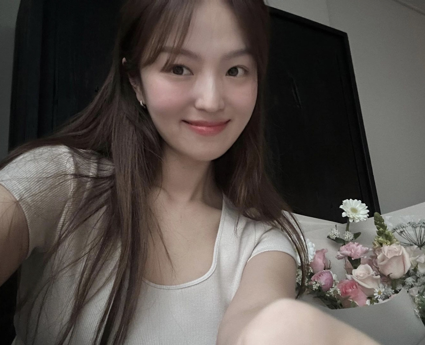 Solid color basic round-neck fitted short-sleeved T-shirt for women, Korean-style Dongdaemun ins simple and casual base layer g*d pic 16