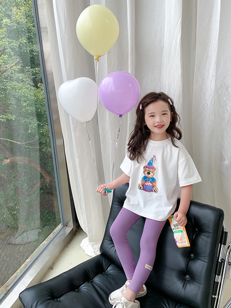 艾摩贝贝2023夏新款童装男女童宝宝可爱T恤儿童数码印花卡通短袖详情26