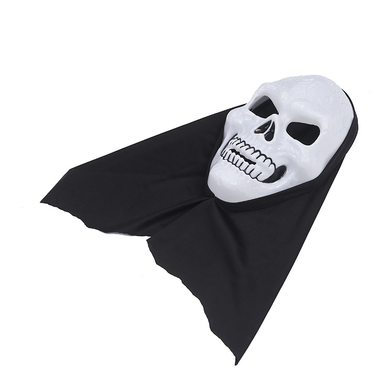 万圣节外贸化妆舞会纱布头套 鬼节服饰表演氛围道具派对聚会面具详情8